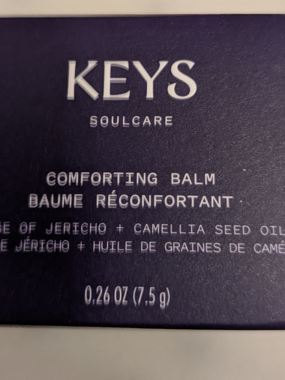 New Sealed Keys SoulCare Comforting Balm 0.26 Oz